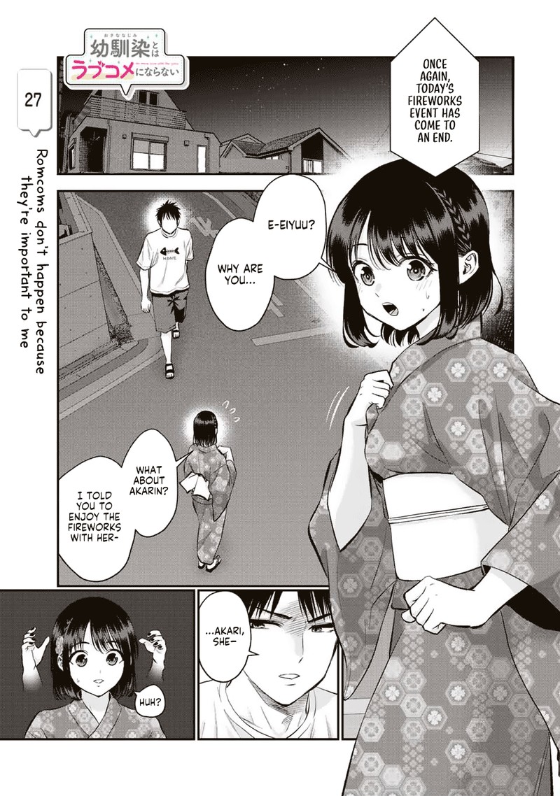 Osananajimi To Wa Romcom Ni Naranai Chapter 27 Page 1