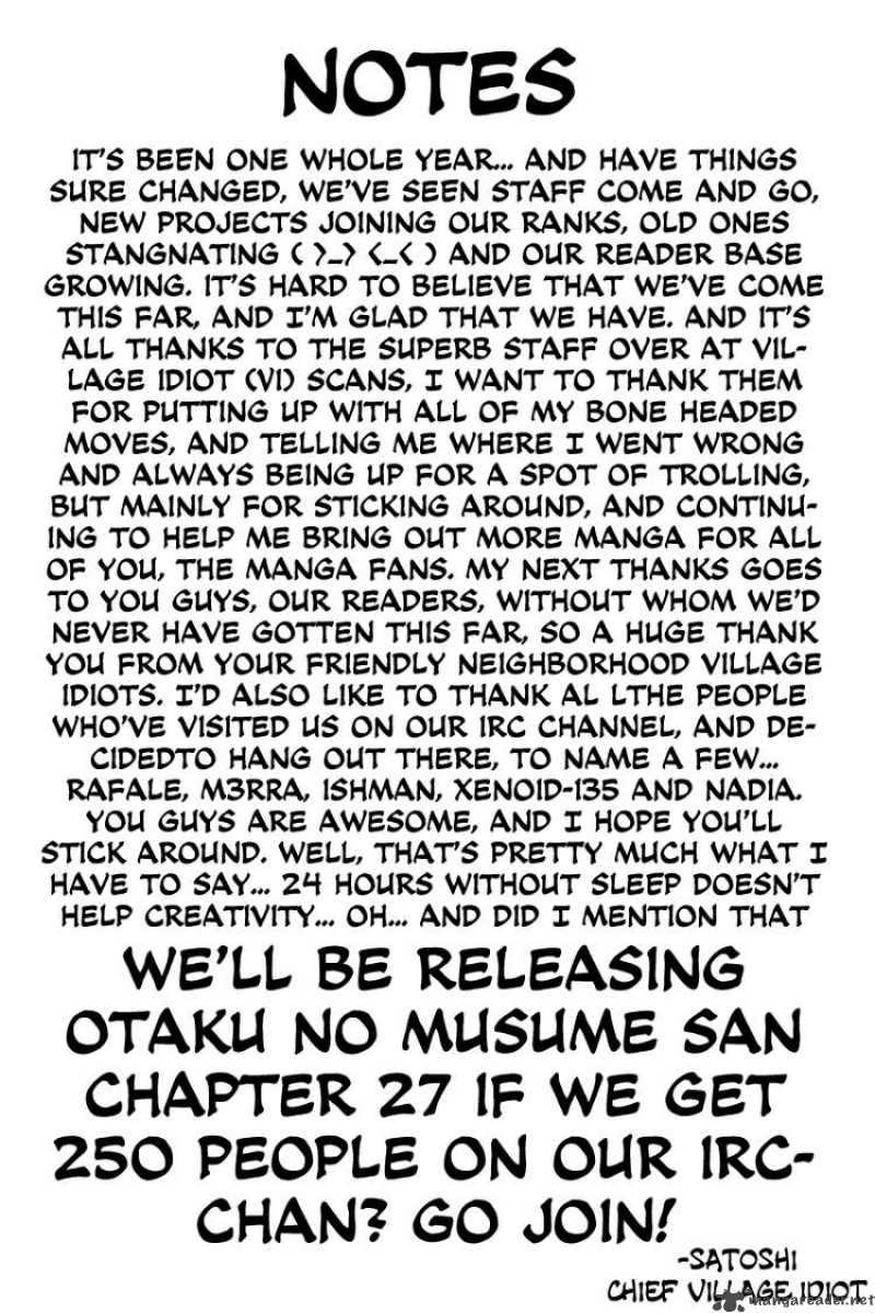 Otaku No Musume San Chapter 26 Page 23