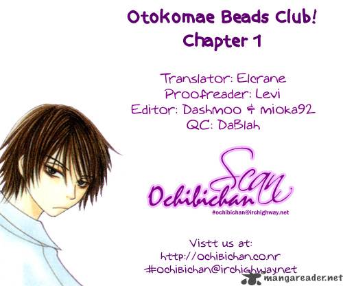Otokomae Beads Club Chapter 1 Page 3