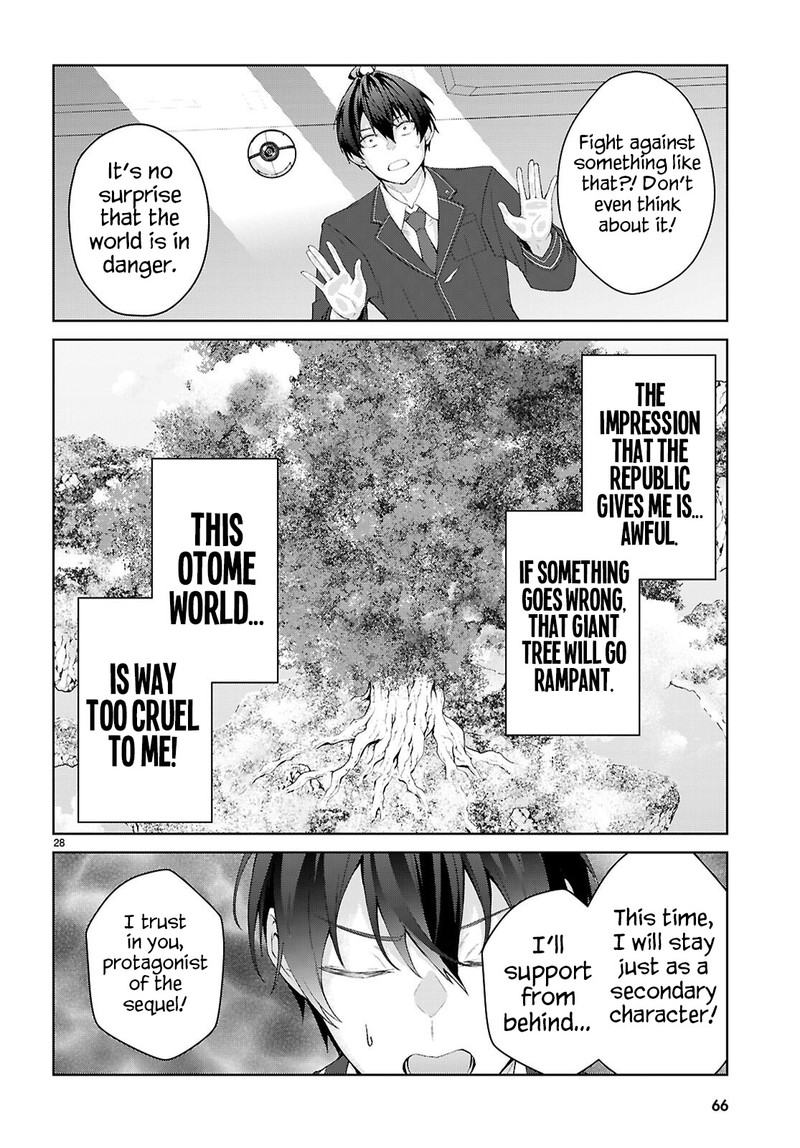 Otome Game Sekai Wa Mob Ni KibishII Sekai Desu Republic Arc Chapter 1 Page 30