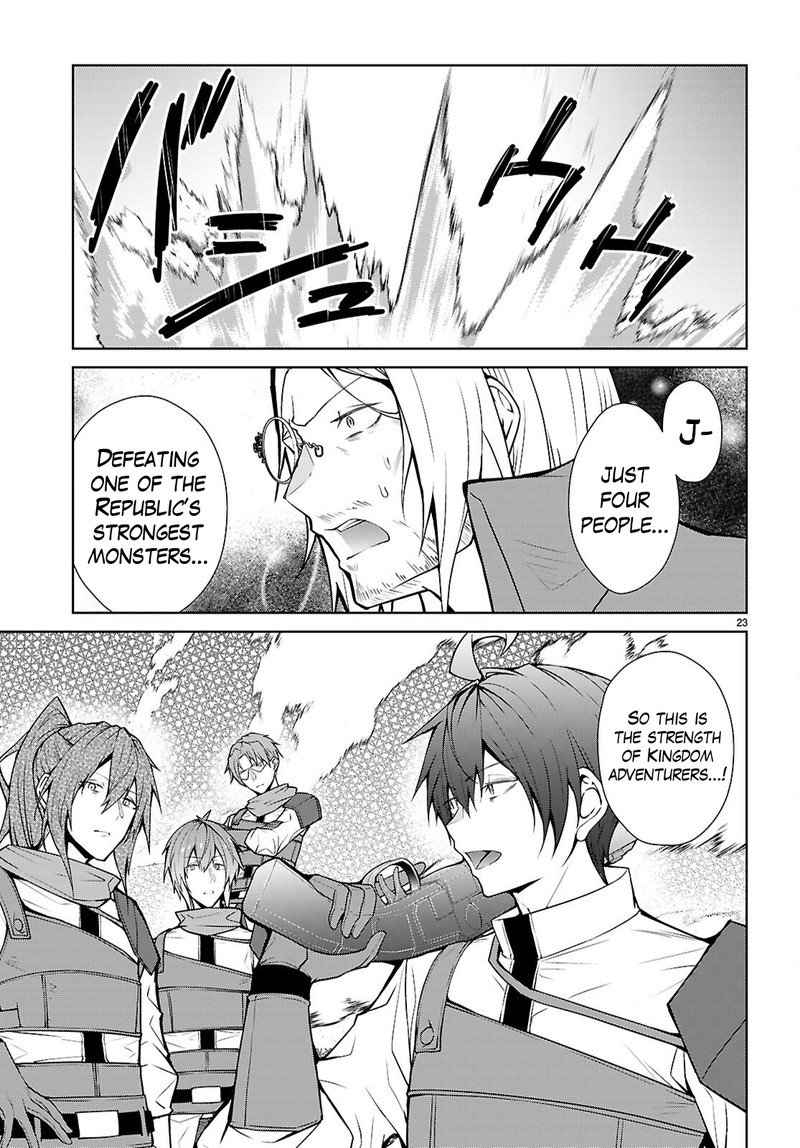 Otome Game Sekai Wa Mob Ni KibishII Sekai Desu Republic Arc Chapter 7 Page 23