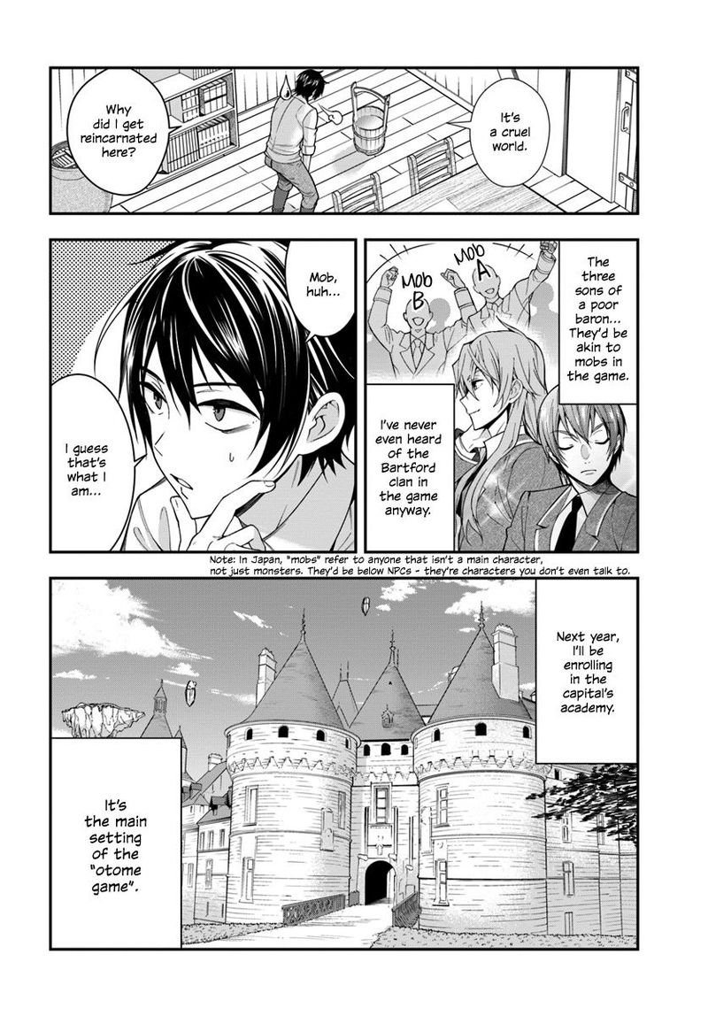 Otomege Sekai Wa Mob Ni KibishII Sekai Desu Chapter 1 Page 39