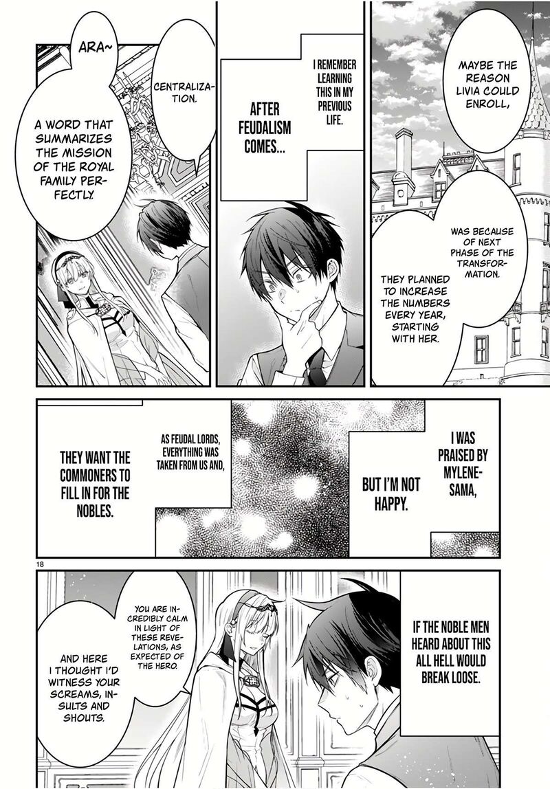 Otomege Sekai Wa Mob Ni KibishII Sekai Desu Chapter 64 Page 18