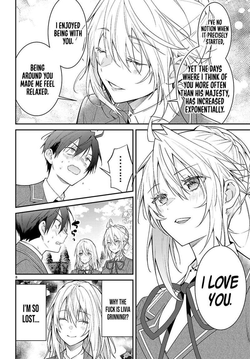 Otomege Sekai Wa Mob Ni KibishII Sekai Desu Chapter 66 Page 8