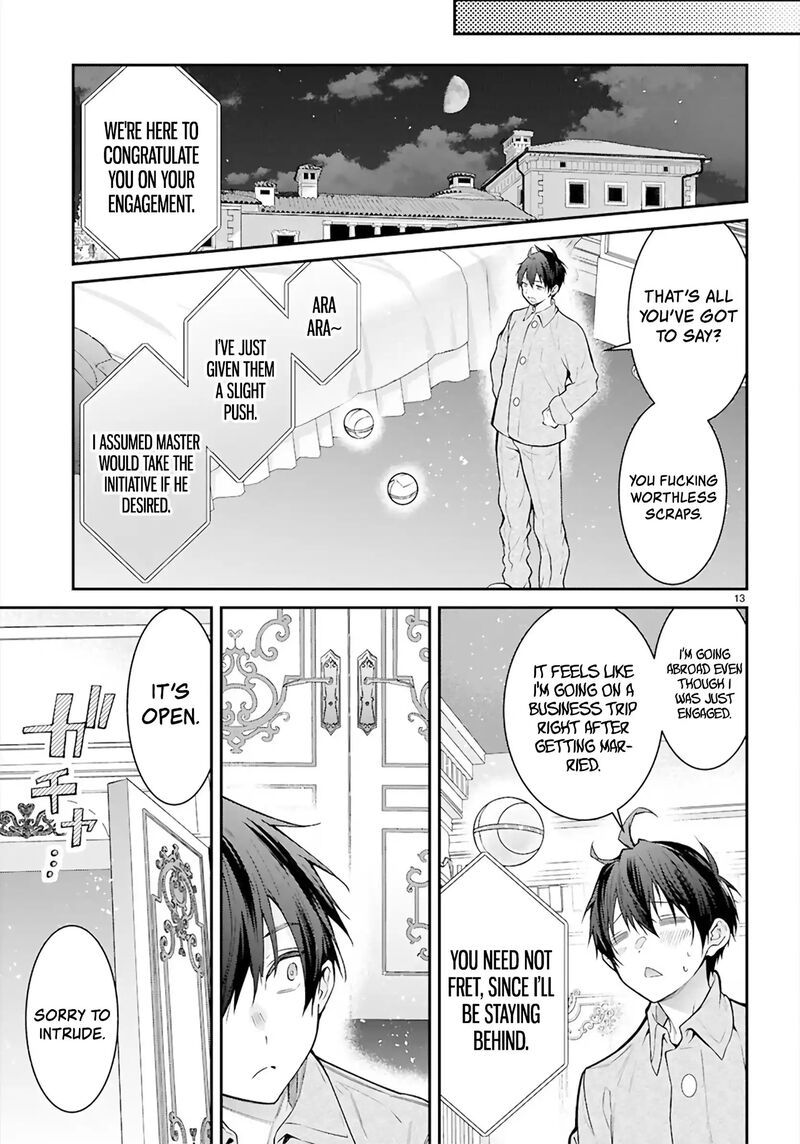 Otomege Sekai Wa Mob Ni KibishII Sekai Desu Chapter 68 Page 13