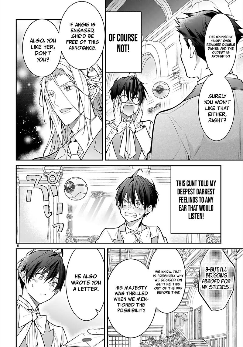 Otomege Sekai Wa Mob Ni KibishII Sekai Desu Chapter 68 Page 6