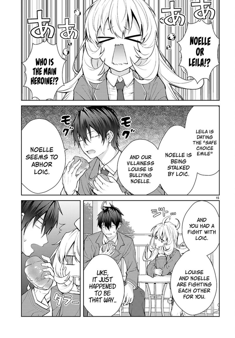 Otomege Sekai Wa Mob Ni KibishII Sekai Desu Chapter 72 Page 14