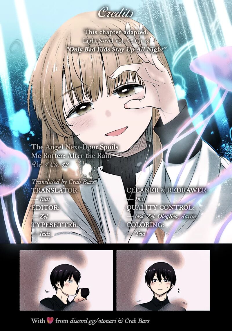 Otonari No Tenshi Sama Ni Itsunomanika Dame Ningen Ni Sareteita Ken After The Rain Chapter 42 Page 11