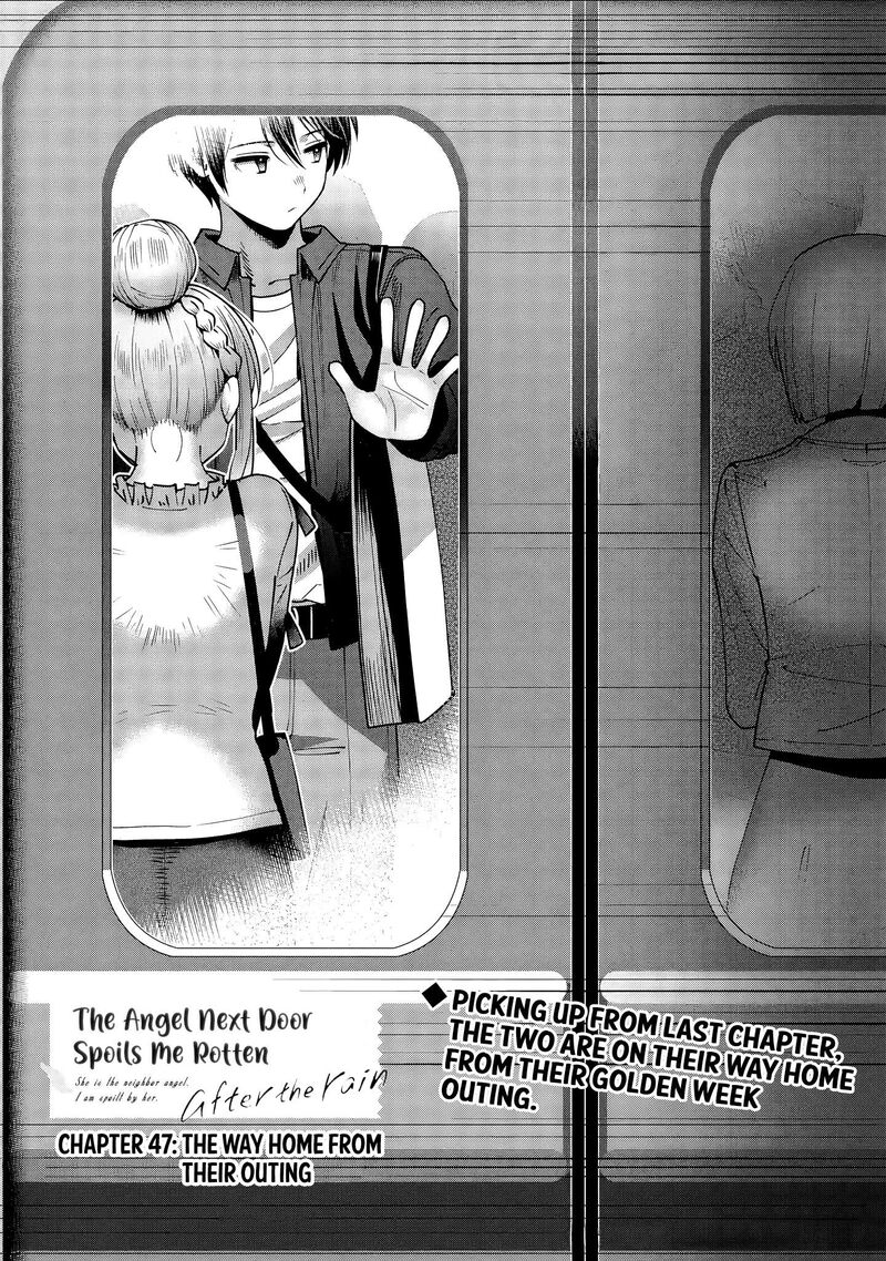 Otonari No Tenshi Sama Ni Itsunomanika Dame Ningen Ni Sareteita Ken After The Rain Chapter 47 Page 1