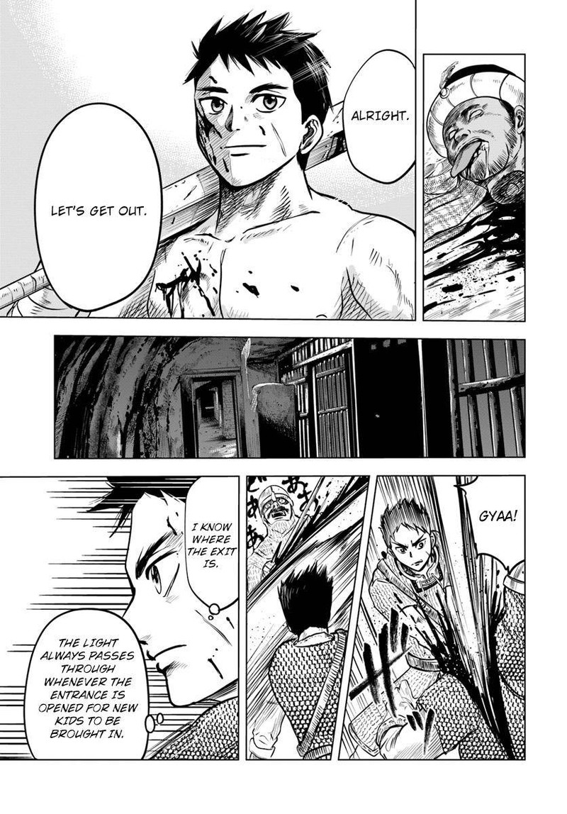 Oukoku E Tsuzuku Michi Dorei Kenshi No Nariagari Eiyuutan Chapter 1 Page 36