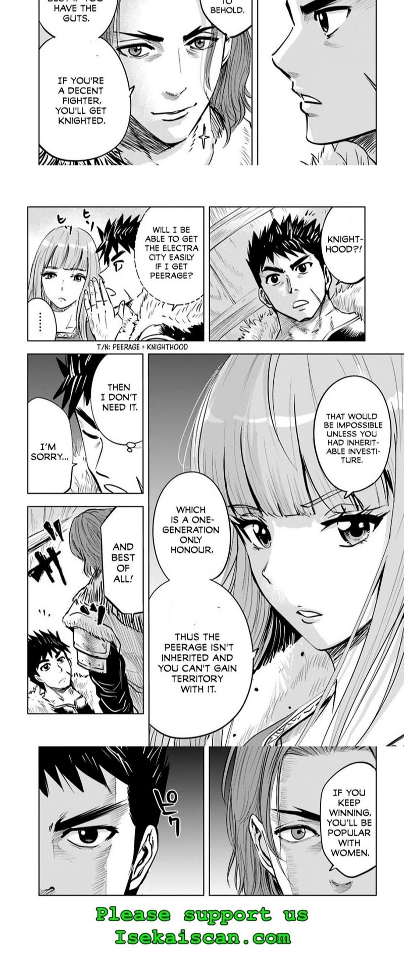 Oukoku E Tsuzuku Michi Dorei Kenshi No Nariagari Eiyuutan Chapter 18 Page 6