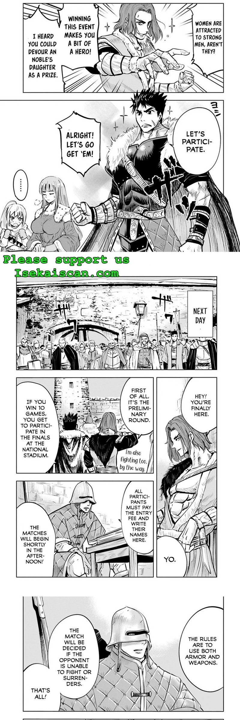 Oukoku E Tsuzuku Michi Dorei Kenshi No Nariagari Eiyuutan Chapter 18 Page 7