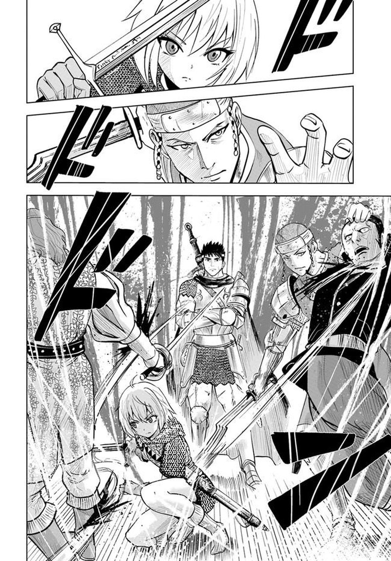 Oukoku E Tsuzuku Michi Dorei Kenshi No Nariagari Eiyuutan Chapter 36 Page 32