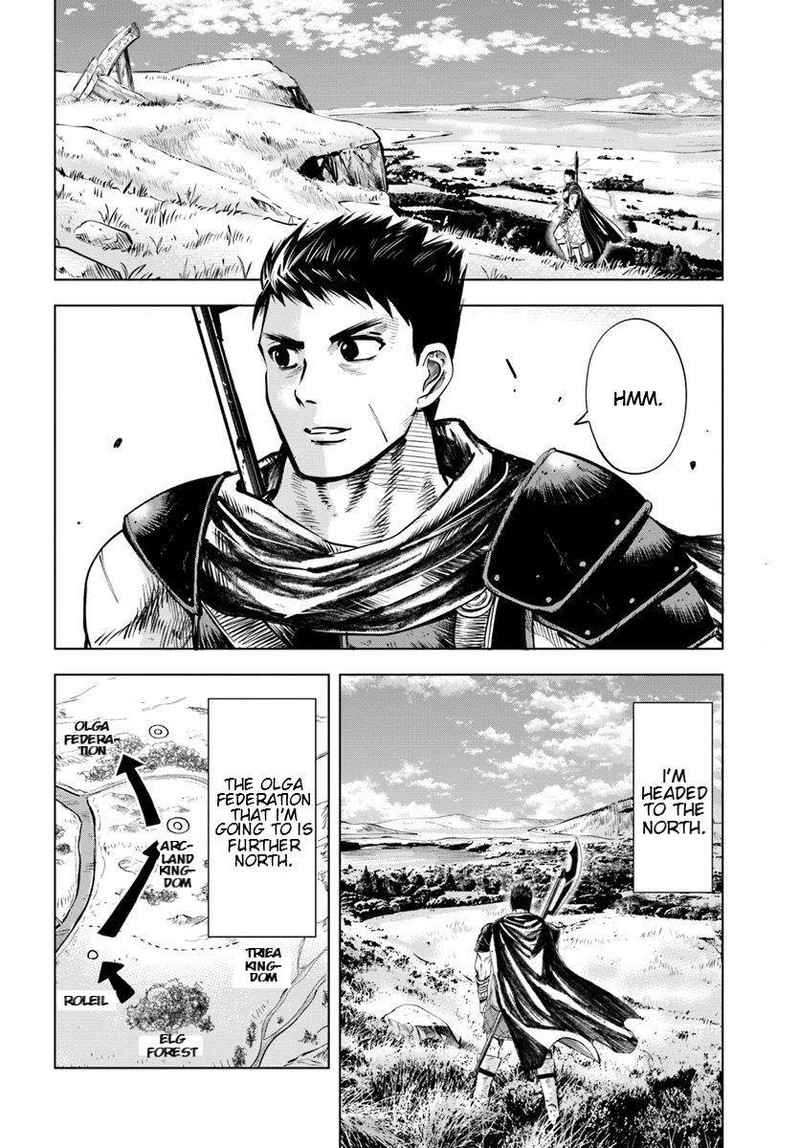 Oukoku E Tsuzuku Michi Dorei Kenshi No Nariagari Eiyuutan Chapter 4b Page 1