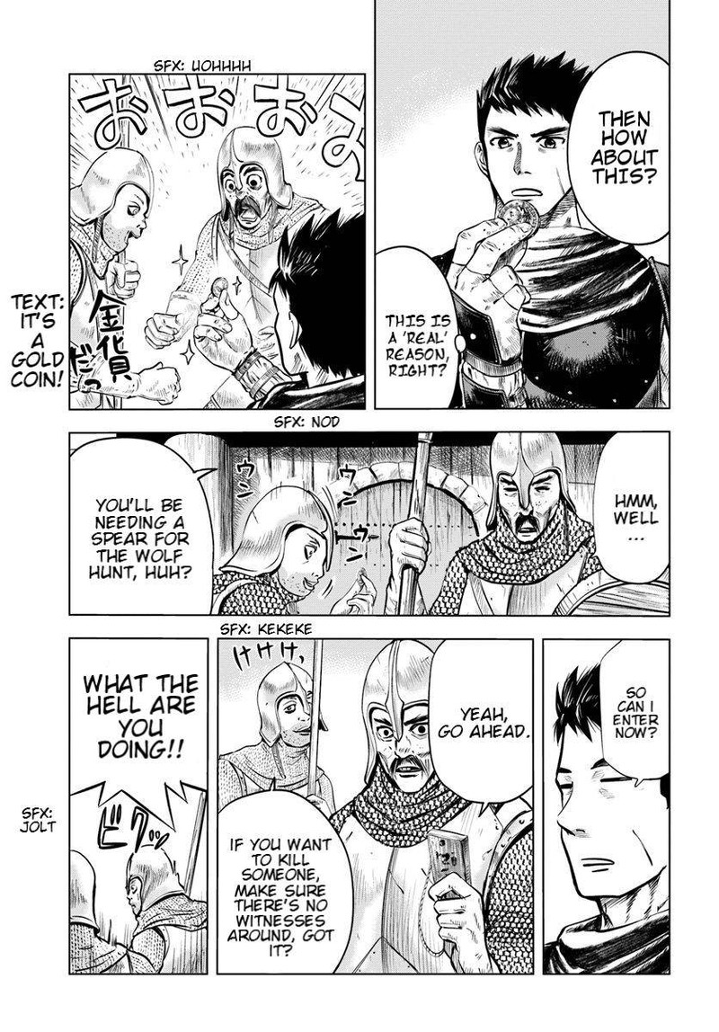 Oukoku E Tsuzuku Michi Dorei Kenshi No Nariagari Eiyuutan Chapter 4b Page 4
