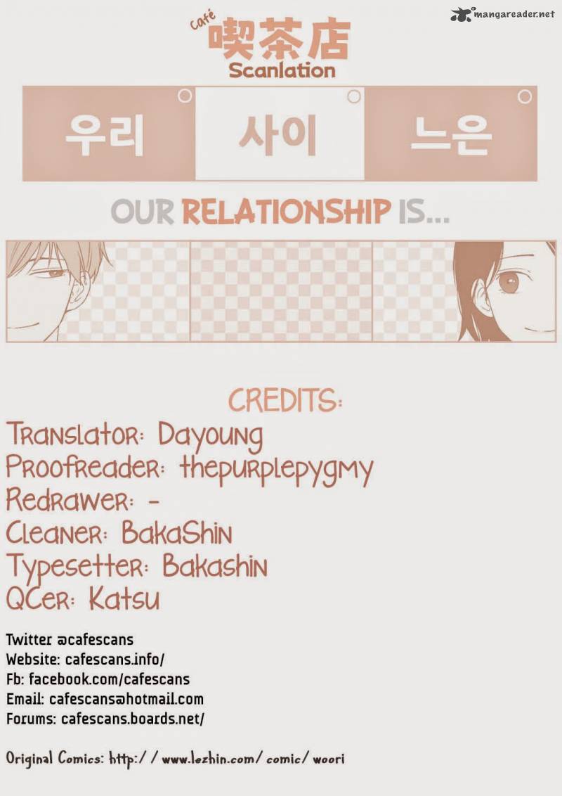 Our Relationship Is Chapter 1 Page 1