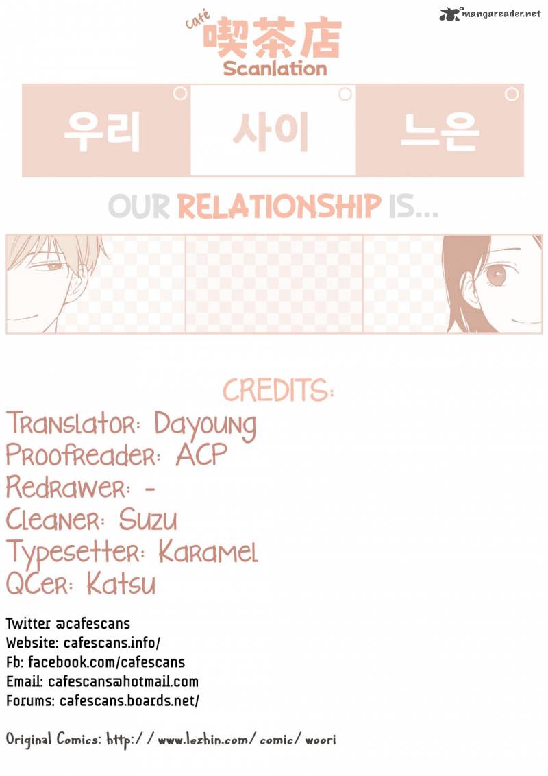 Our Relationship Is Chapter 18 Page 1