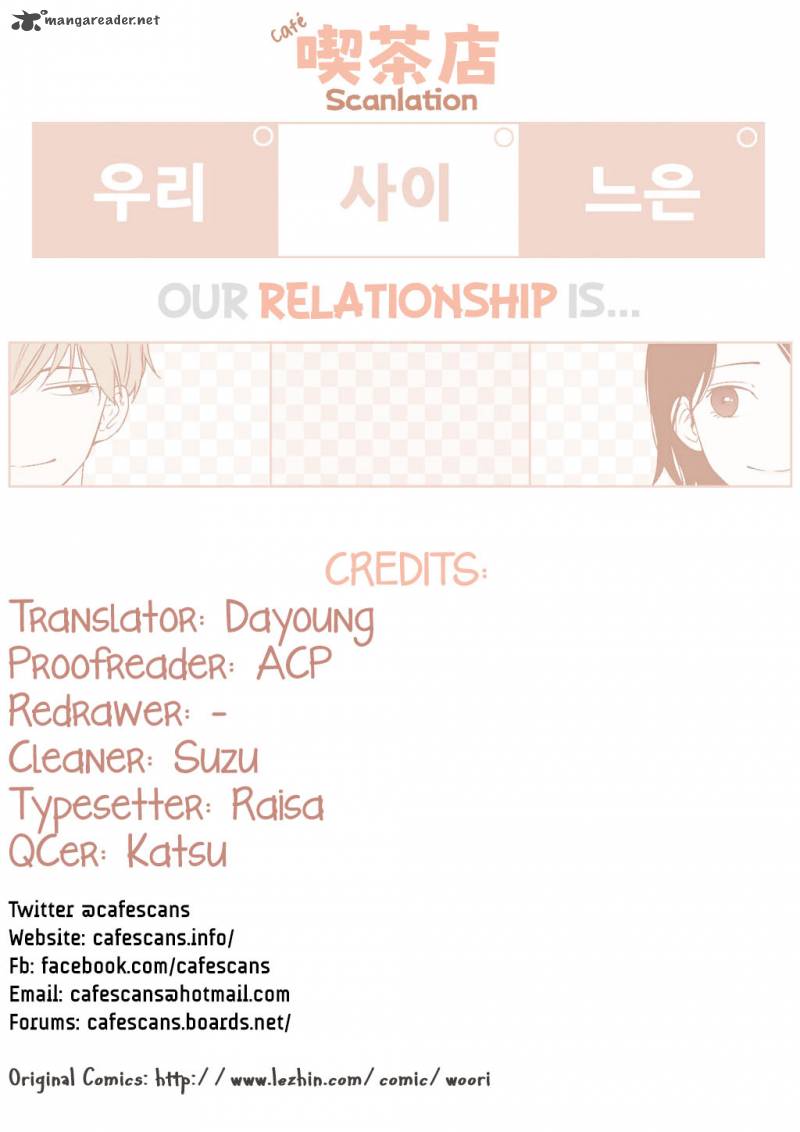 Our Relationship Is Chapter 22 Page 1