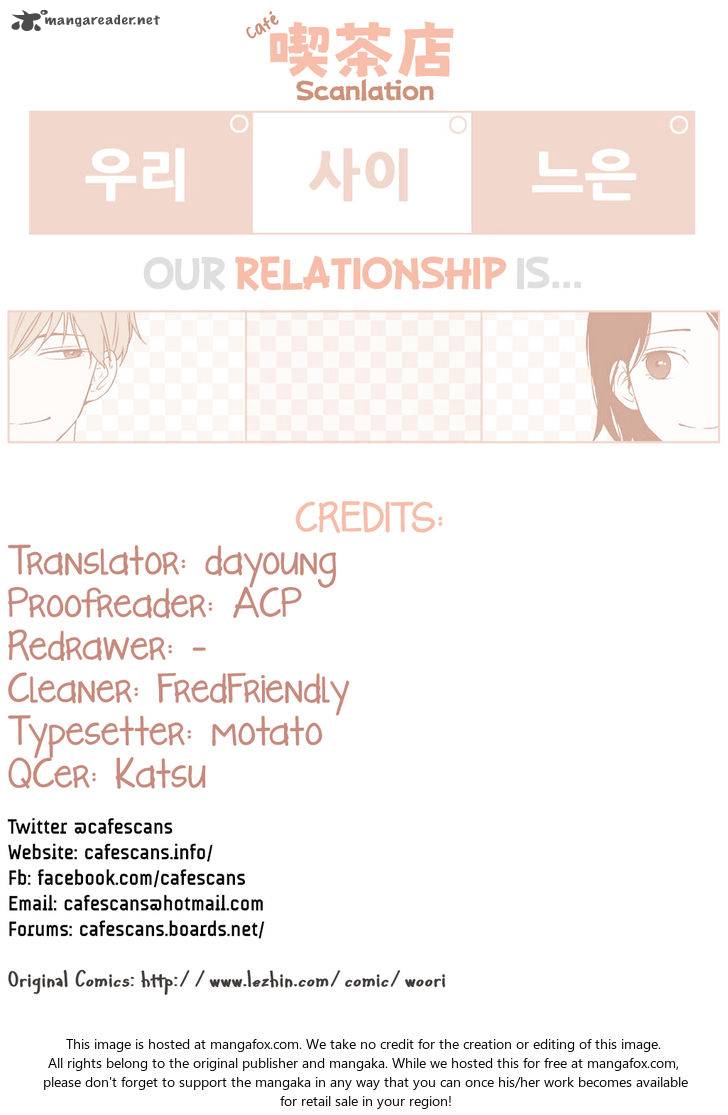 Our Relationship Is Chapter 31 Page 1