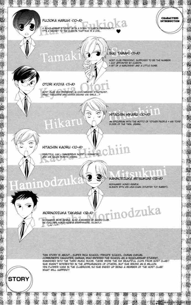 Ouran High School Host Club Chapter 4 Page 3