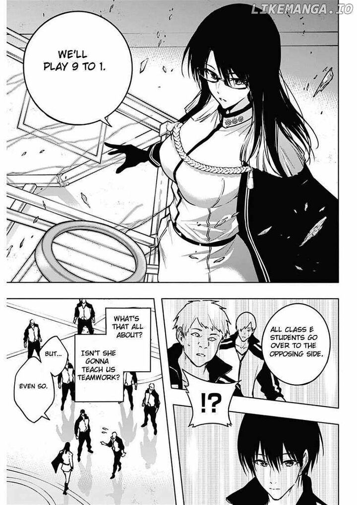 Ouritsu Mahou Gakuen No Saikasei Hinkongai Agari No Saikyou Mahoushi Kizoku Darake No Gakuen De Musou Suru Chapter 112 Page 17