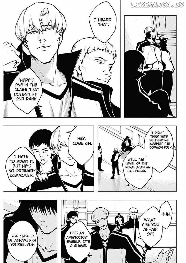 Ouritsu Mahou Gakuen No Saikasei Hinkongai Agari No Saikyou Mahoushi Kizoku Darake No Gakuen De Musou Suru Chapter 112 Page 7