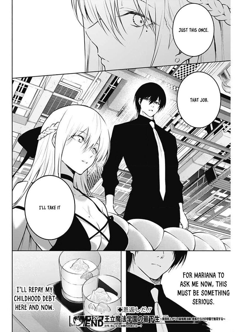 Ouritsu Mahou Gakuen No Saikasei Hinkongai Agari No Saikyou Mahoushi Kizoku Darake No Gakuen De Musou Suru Chapter 126 Page 18