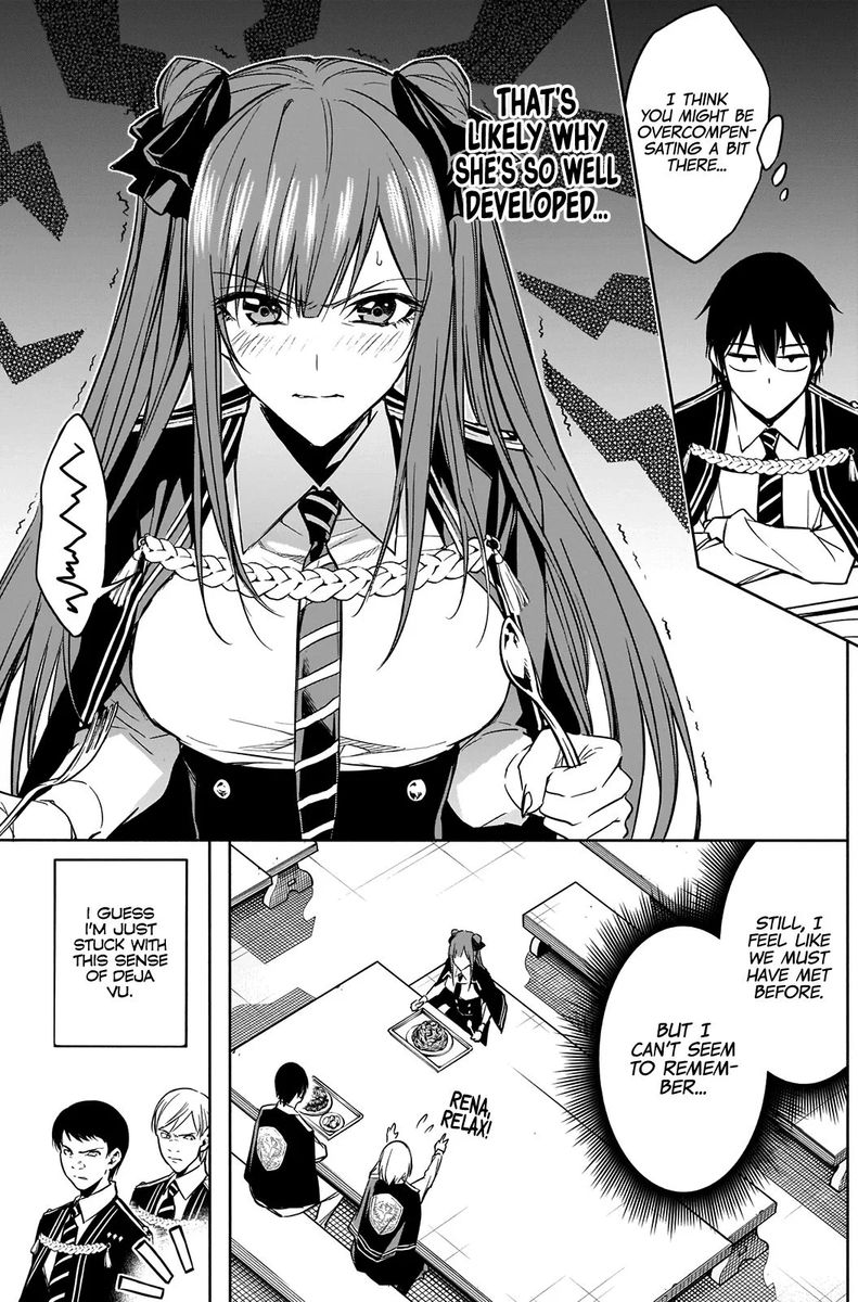 Ouritsu Mahou Gakuen No Saikasei Hinkongai Agari No Saikyou Mahoushi Kizoku Darake No Gakuen De Musou Suru Chapter 13 Page 7