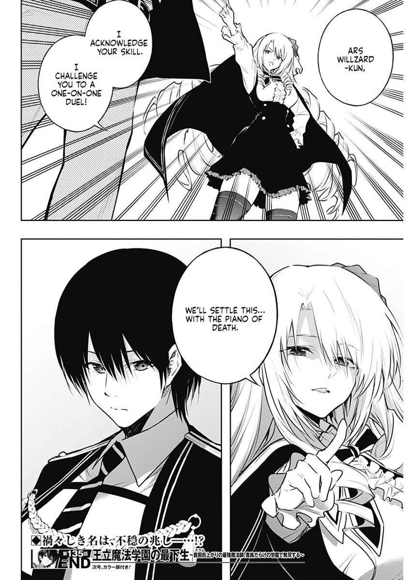 Ouritsu Mahou Gakuen No Saikasei Hinkongai Agari No Saikyou Mahoushi Kizoku Darake No Gakuen De Musou Suru Chapter 135 Page 19