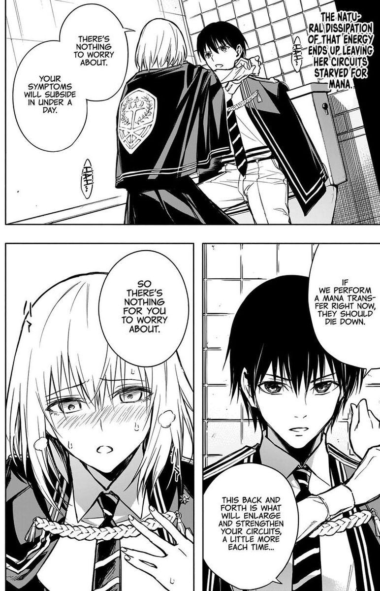 Ouritsu Mahou Gakuen No Saikasei Hinkongai Agari No Saikyou Mahoushi Kizoku Darake No Gakuen De Musou Suru Chapter 17 Page 12