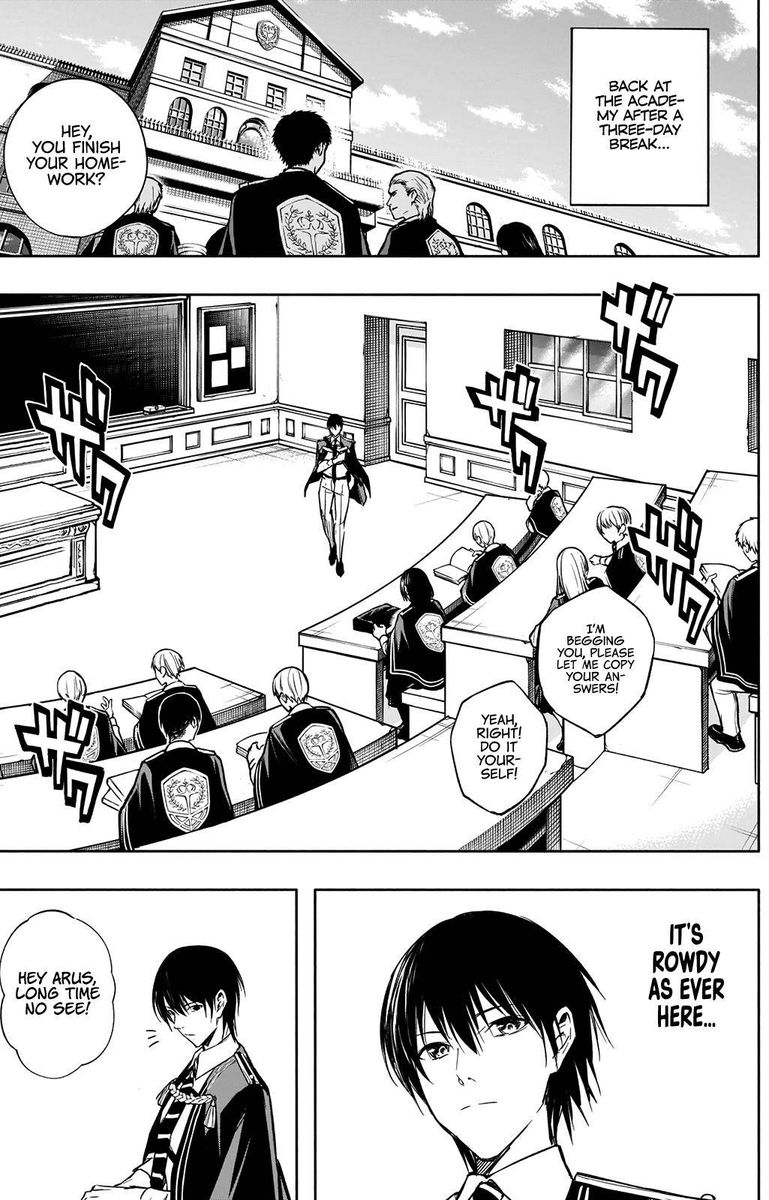 Ouritsu Mahou Gakuen No Saikasei Hinkongai Agari No Saikyou Mahoushi Kizoku Darake No Gakuen De Musou Suru Chapter 31 Page 2