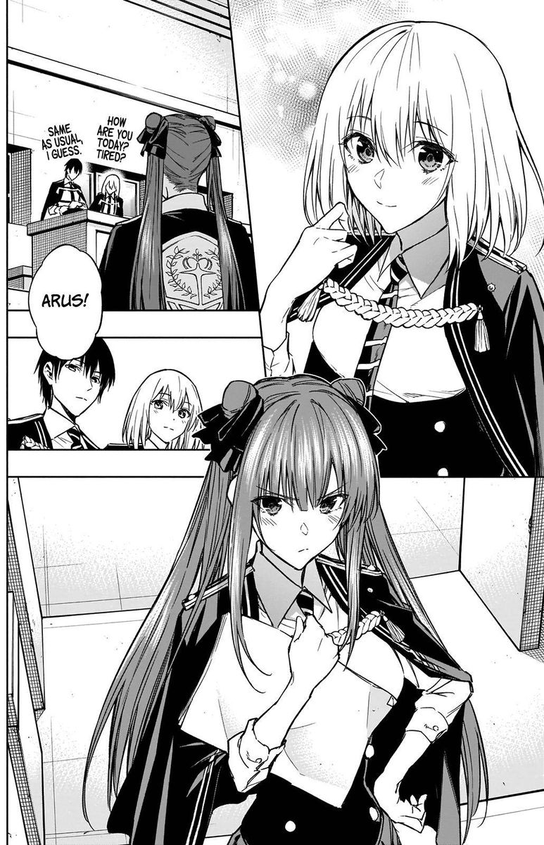 Ouritsu Mahou Gakuen No Saikasei Hinkongai Agari No Saikyou Mahoushi Kizoku Darake No Gakuen De Musou Suru Chapter 31 Page 3