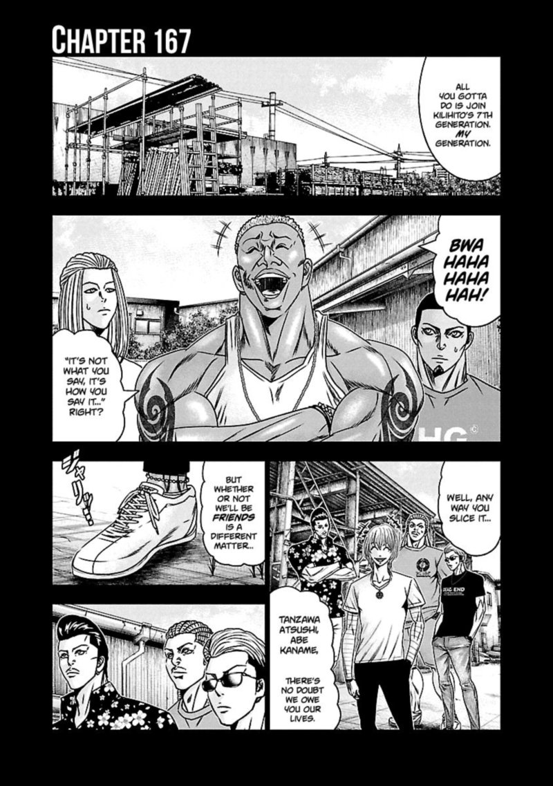 Out Mizuta Makoto Chapter 167 Page 1