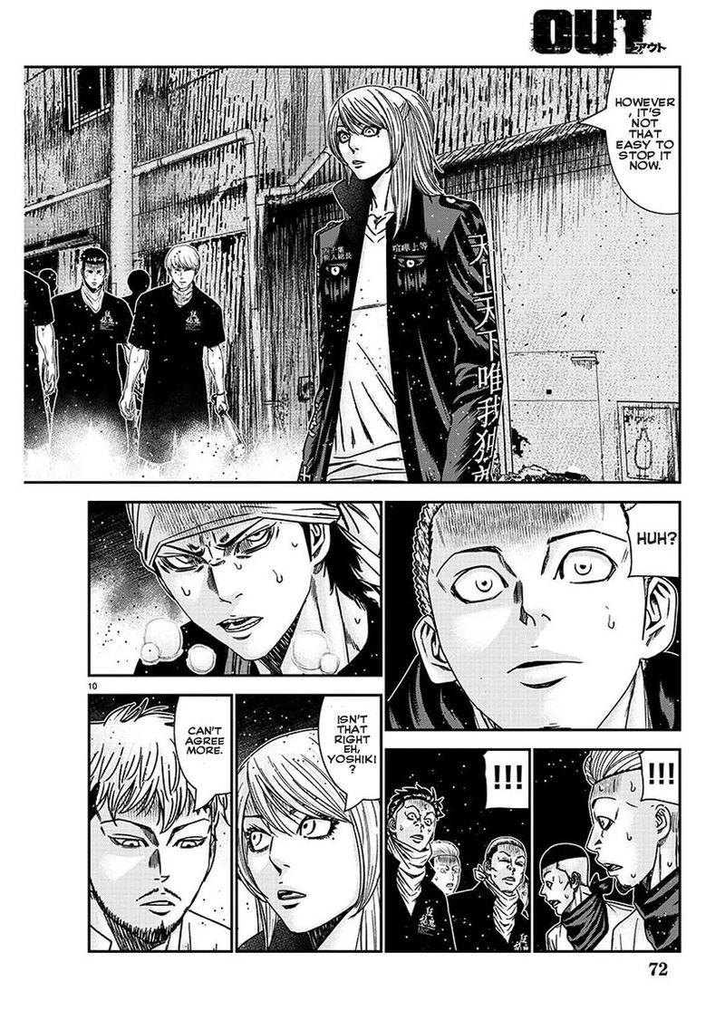 Out Mizuta Makoto Chapter 211 Page 10