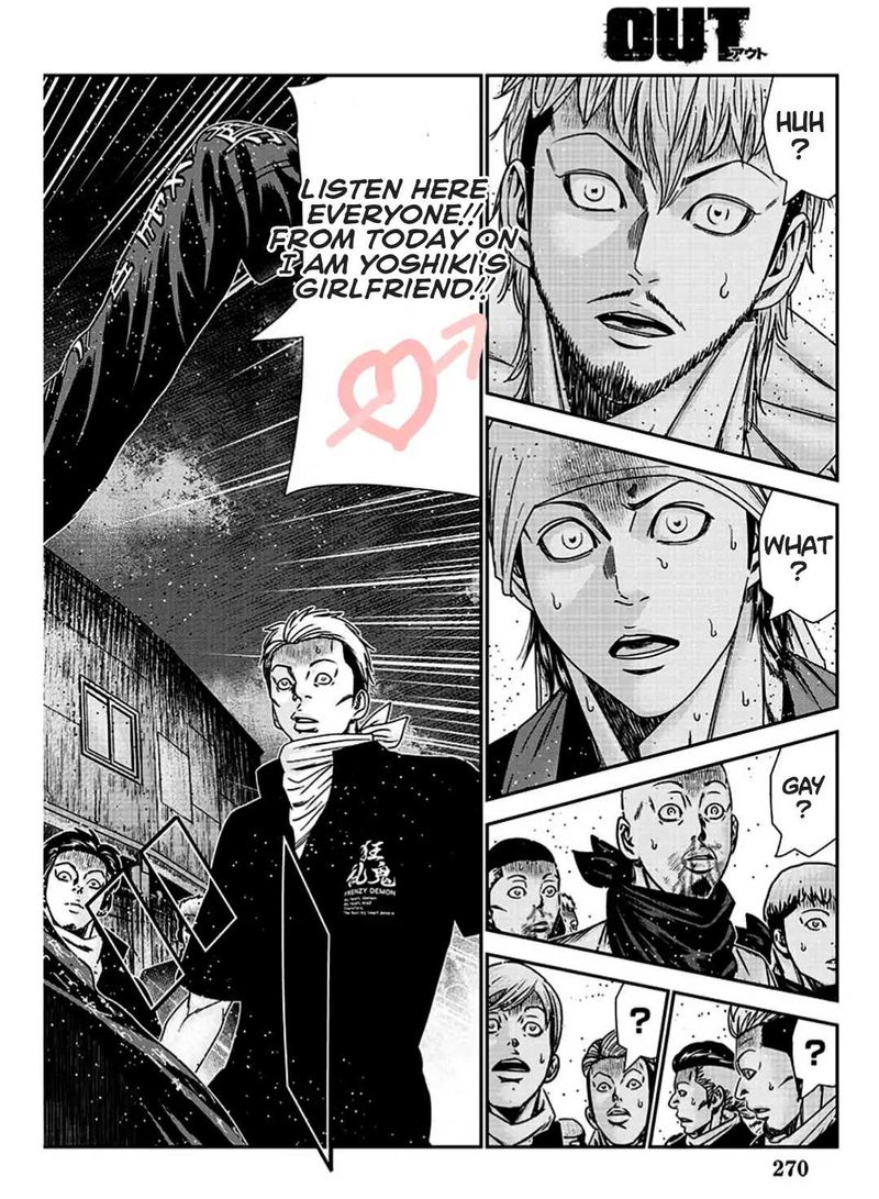 Out Mizuta Makoto Chapter 215 Page 12