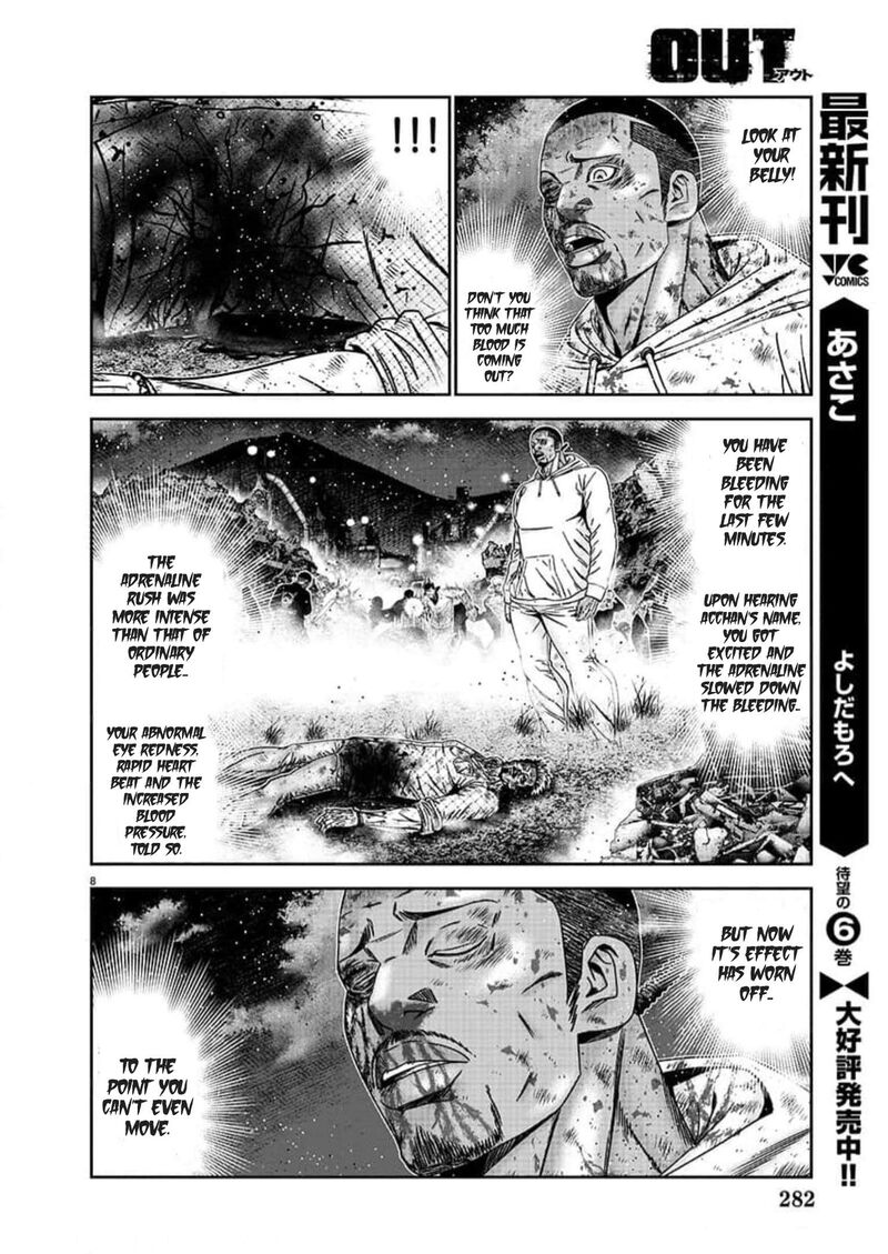 Out Mizuta Makoto Chapter 224 Page 8