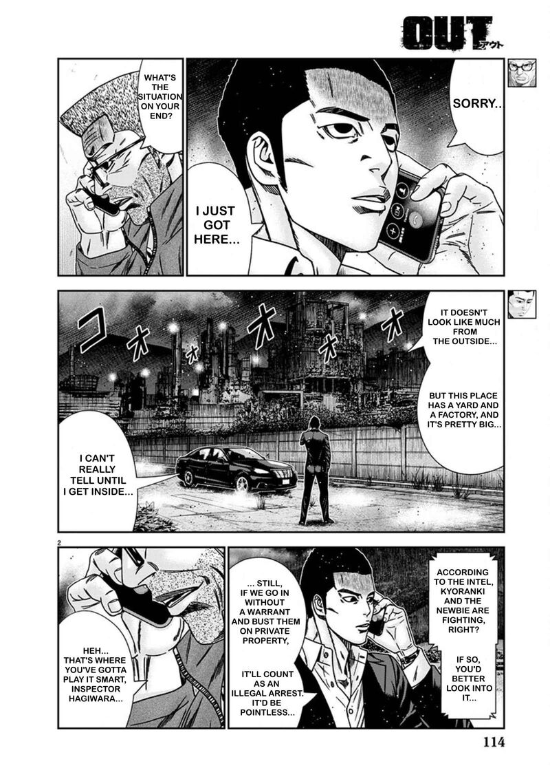 Out Mizuta Makoto Chapter 240 Page 2
