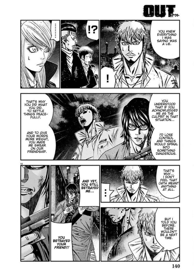 Out Mizuta Makoto Chapter 254 Page 14