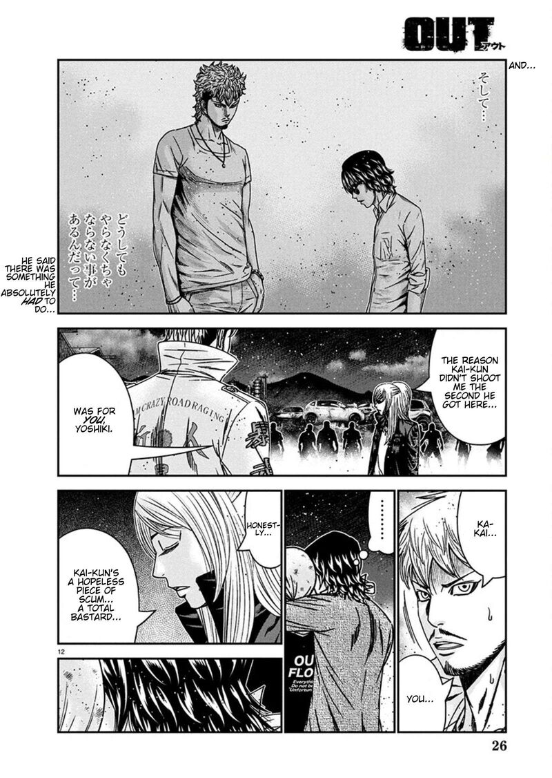 Out Mizuta Makoto Chapter 255 Page 12