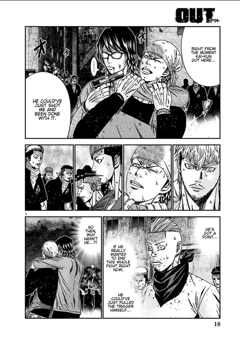 Out Mizuta Makoto Chapter 255 Page 4