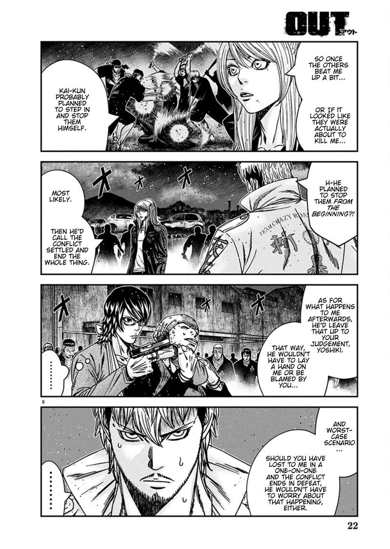 Out Mizuta Makoto Chapter 255 Page 8