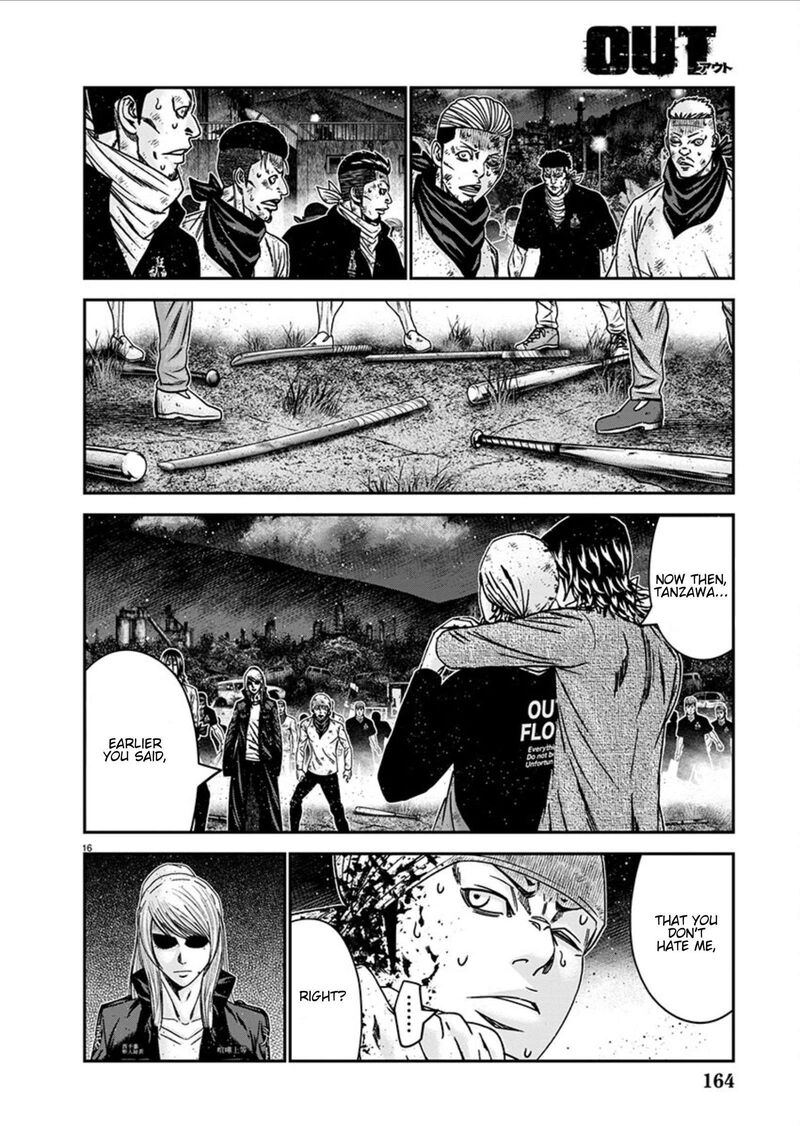 Out Mizuta Makoto Chapter 256 Page 16