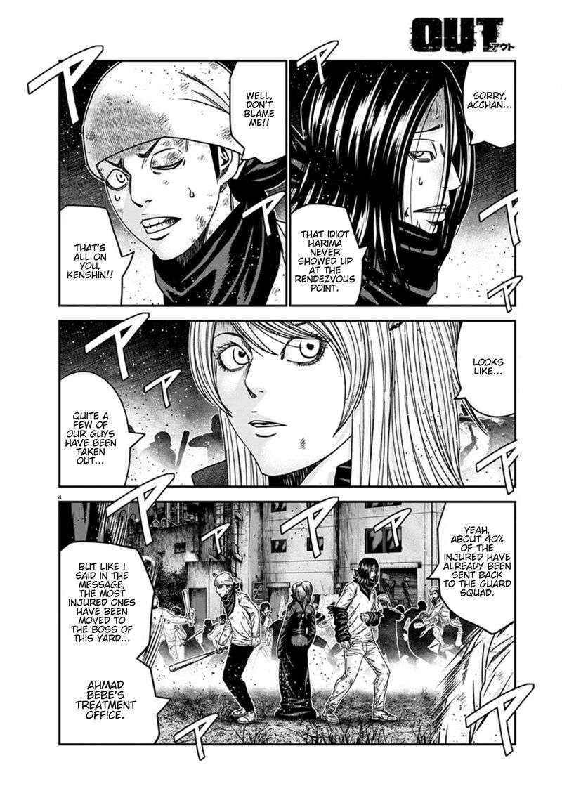 Out Mizuta Makoto Chapter 256 Page 4