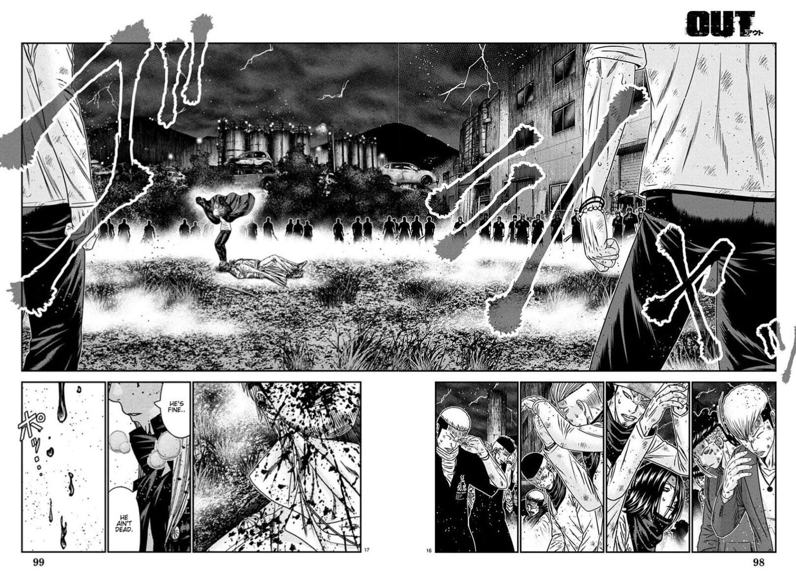 Out Mizuta Makoto Chapter 265 Page 13