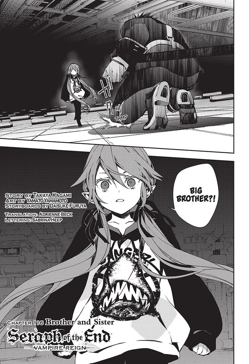 Owari No Seraph Chapter 116 Page 1