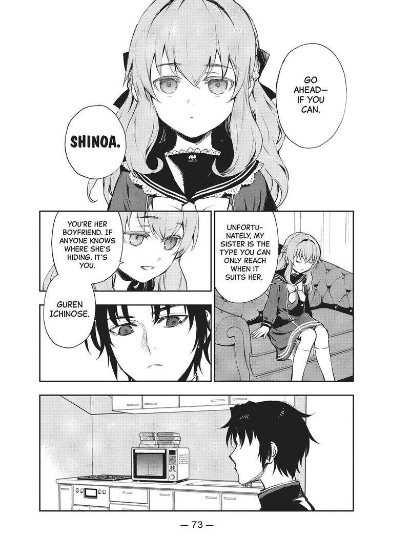 Owari No Seraph Ichinose Guren 16 Sai No Catastrophe Chapter 28 Page 3