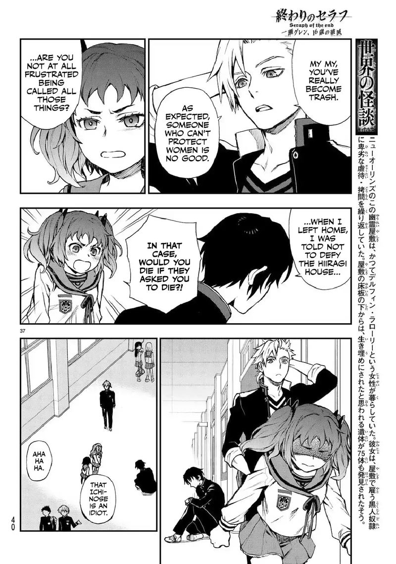 Owari No Seraph Ichinose Guren 16 Sai No Catastrophe Chapter 3 Page 38