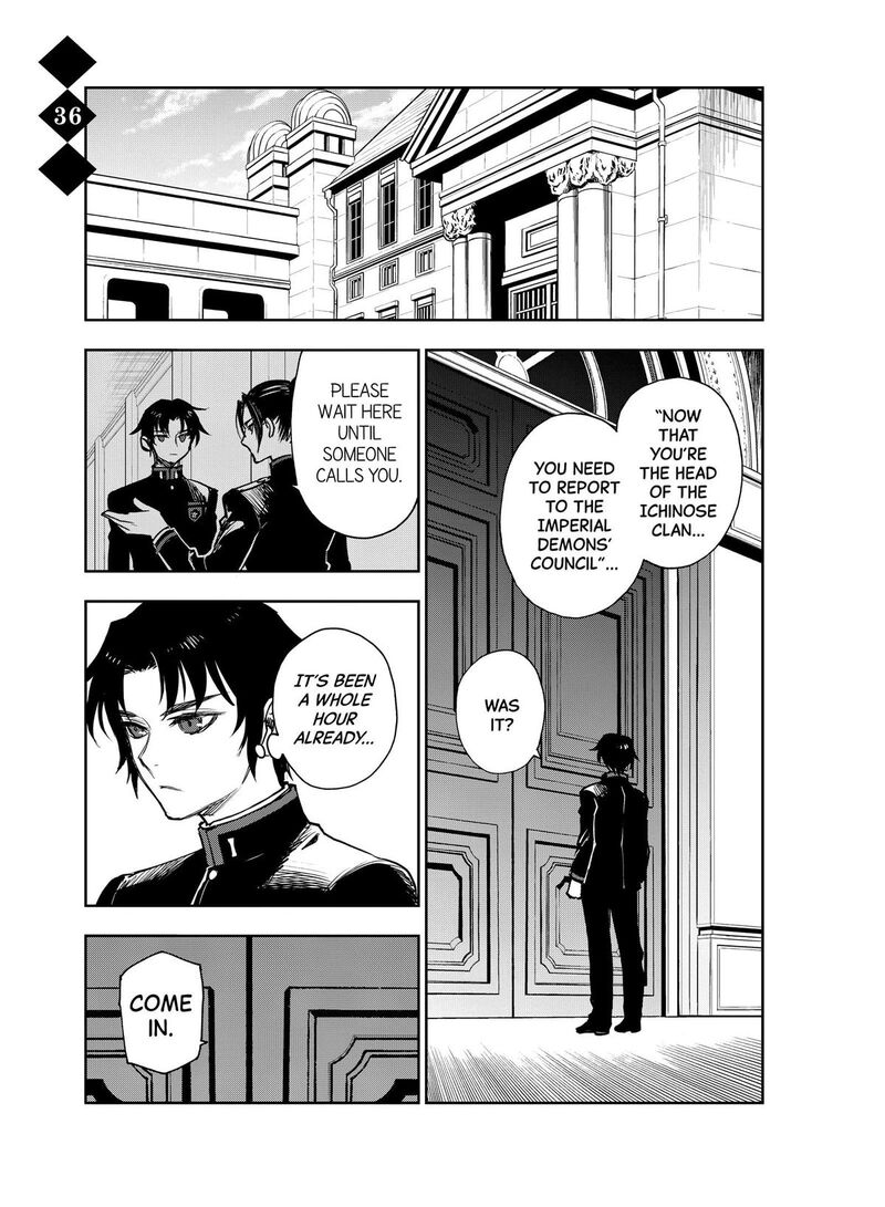 Owari No Seraph Ichinose Guren 16 Sai No Catastrophe Chapter 36 Page 1