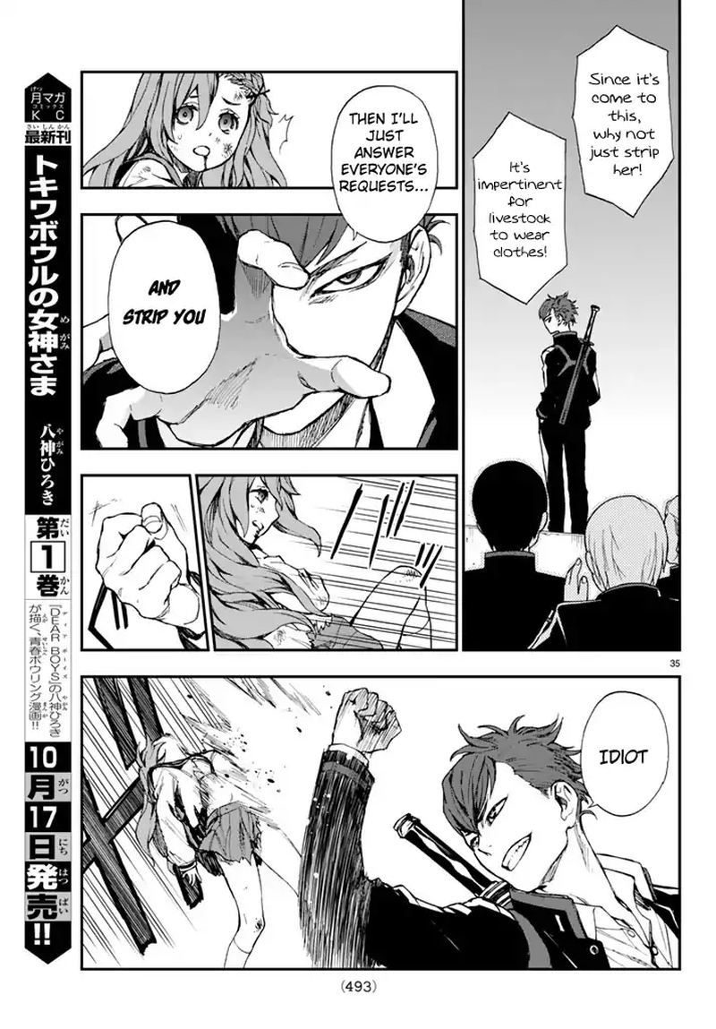 Owari No Seraph Ichinose Guren 16 Sai No Catastrophe Chapter 4 Page 35