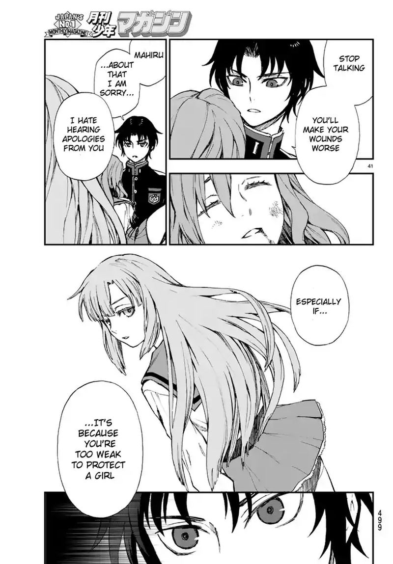 Owari No Seraph Ichinose Guren 16 Sai No Catastrophe Chapter 4 Page 41